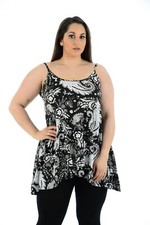 Women Swing Dress Cami Strappy