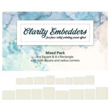 CLARITY STAMP Embedders FAUX