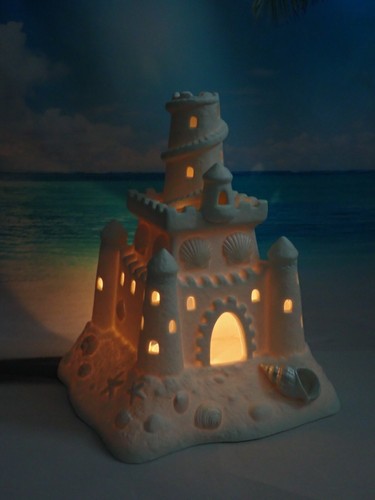 Partylite sand castle tealight - partylite,