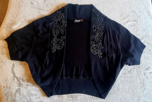 Ladies style black sequin - style,