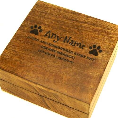 Pet box urn - pet,
