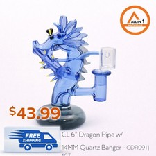 Dragon Pipe w/ 14MM Banger CL