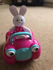 ELC Twist & Click Clack Rosie Rabbit & her Motor Car Combi P&P #C