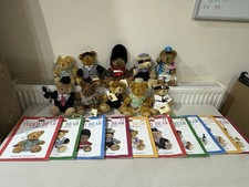 Vintage The Teddy Bear Collection set 30 - 39 With Magazines