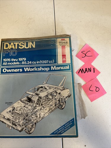Haynes datsun 1976 - f,