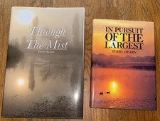 2 X Carp Story Books. Through The Mist Terry Hearn & In Pursuit of the Largest