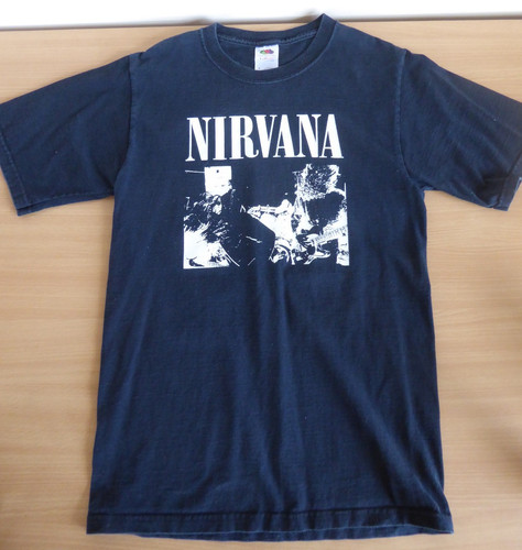 Vintage nirvana shirt 1990 - vintage, 1990's