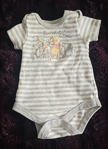 Disney baby gray white - 0-3m,