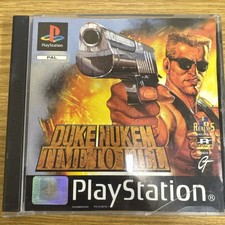 Duke Nukem Time To Kill - PS1 PlayStation 1 - Complete With Manual - PAL