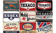 Plaque Metal Signs Tin Man