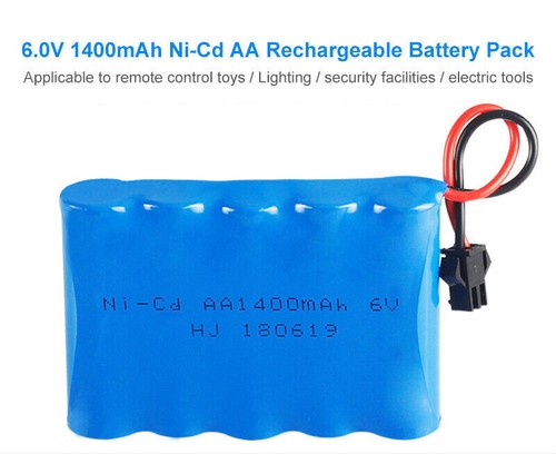 2pcs 1400mah cd aa - 6v, ni-cd