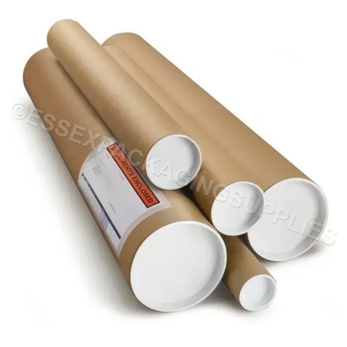 Postal tubes with end - postal, caps