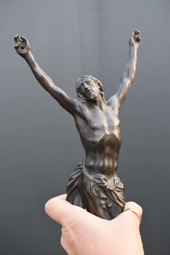 Large antique 18th bronze - antique,