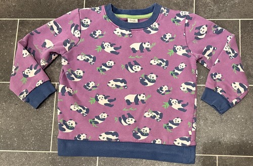 Frugi purple panda jumper - frugi,
