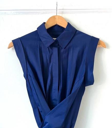 Hobbs elegant navy dress 10 - dress, uk