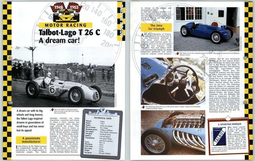 Talbot lago t26 motor - c,