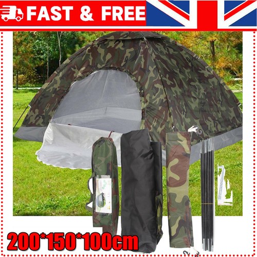 Man person camping - camping, tent