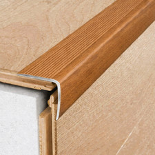 Aluminium Stair Nosing Wood