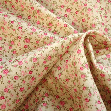 100%  Cotton- Ditsy Rose Pink-