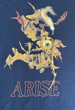 Sepultura T Shirt Arise XL 30th Anniversary VG Black Vintage Official Metal