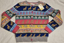 Mini Boden Christmas Cardigan