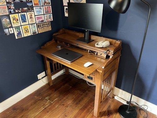 Rustic solid wood - rustic, bureau