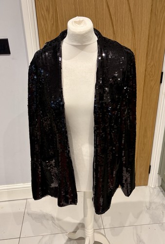 Kaleidoscope black sequin - black,