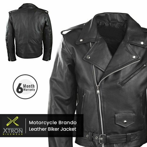 Mens black classic motorcycle - classic,