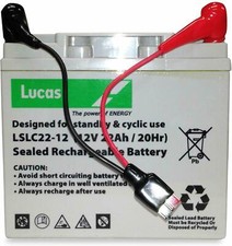 Lucas 12v 22ah - lucas,