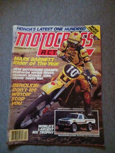 Motocross action december - december, 1981