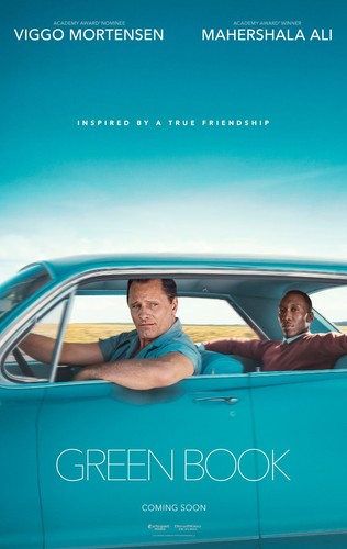 Green book 2018 movie poster - green,