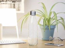 Recycled glass drinks bottle 