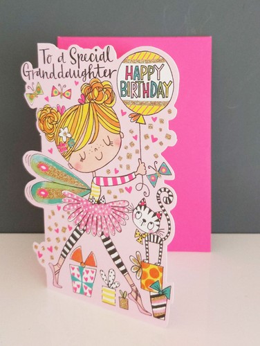 Birthday card girl kids - -,