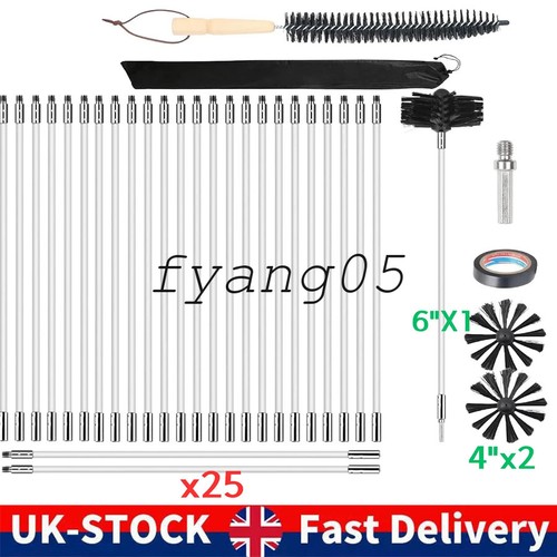 32pc flexible chimney sweep - 32pc,