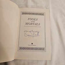 Signed FOOLS AND MORTALS by