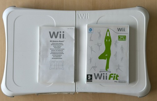 Wii fit with balance board - fit,