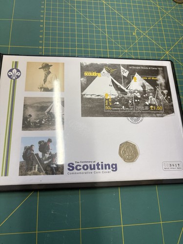 The centernary scouting 50p - the,