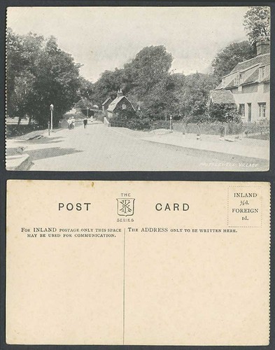 Prittlewell village street - village,,