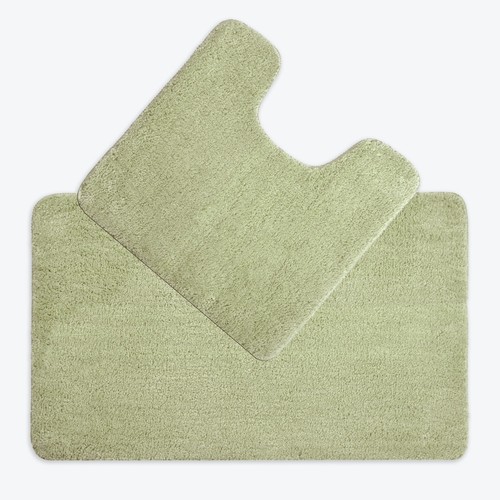 Two piece bath mat - piece, and