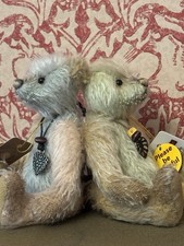 Charlie Bears Isabelle Lee Minimo Collection: Trouble & Weenie Mohair Bears