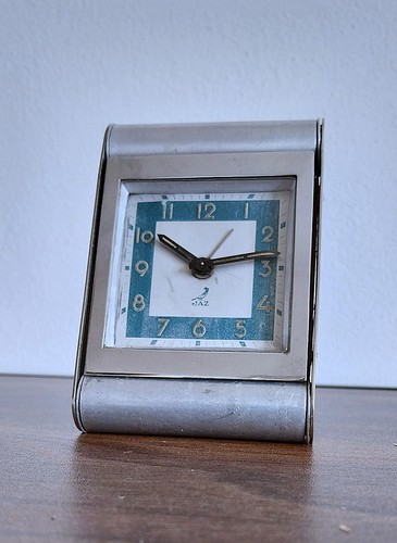 Jaz rare travel alarm clock - rare,
