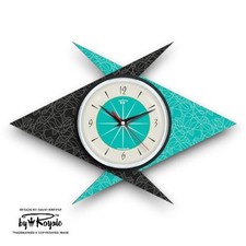 Mid century modern - modern, clock