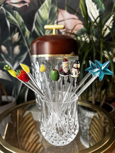 Vintage cocktail sticks - cocktail,