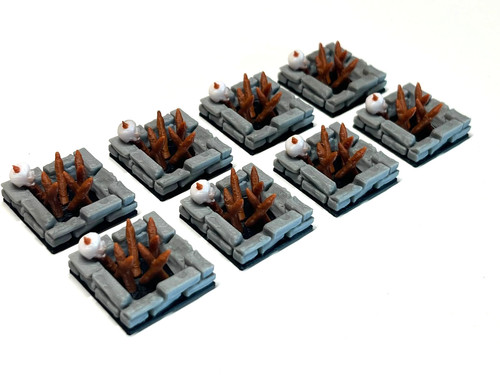 Heroquest set pit traps - of,