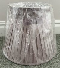 Lilac Mauve Pleated Lamp Shade