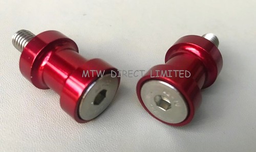 Red anodised aluminium - anodised,