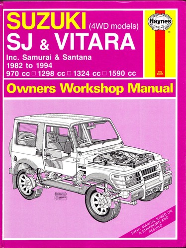 Suzuki vitara 1982 1994 - suzuki, sj