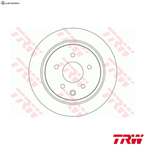 Brake discs df7369 - df7369, for
