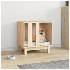 Dog House Natural Solid Pine