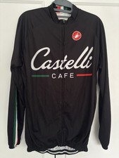 Castelli CAFE Size XXL Long Sleeve Cycling Jersey And Matching Bib Shorts